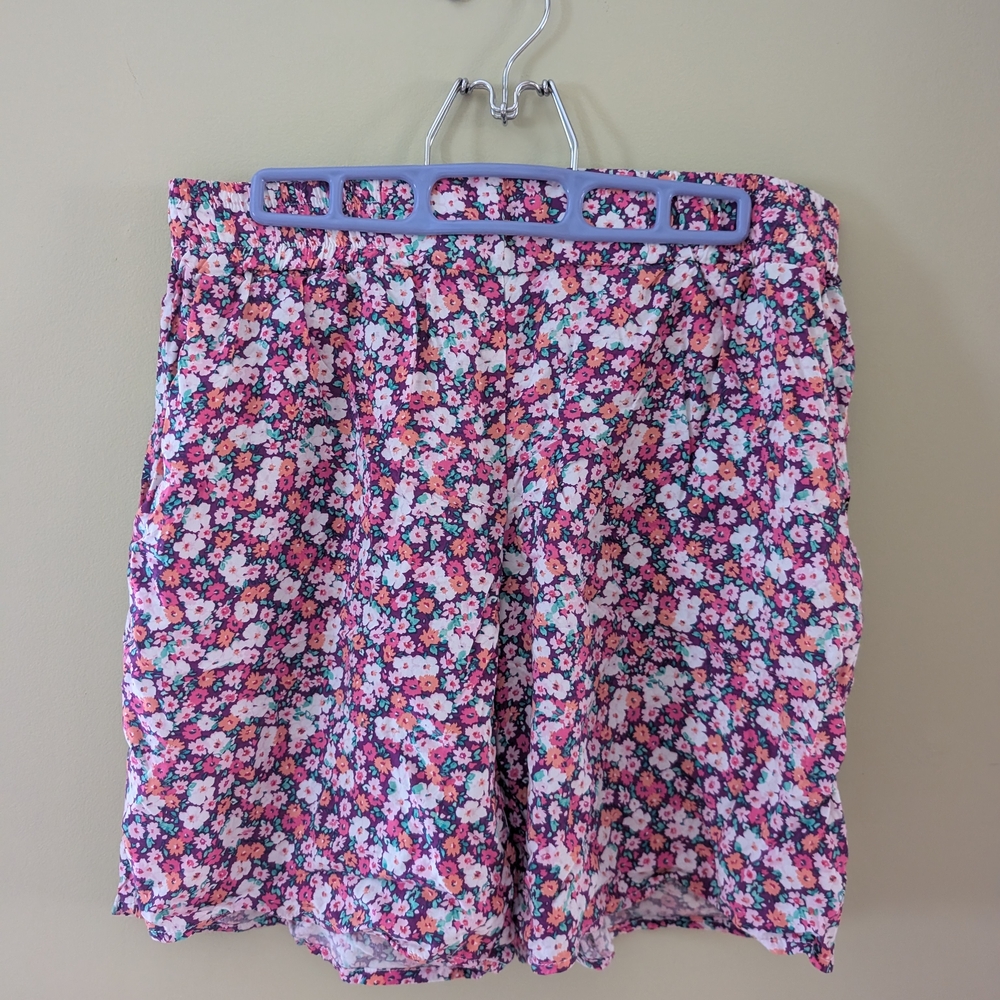 Floral Print Shorts